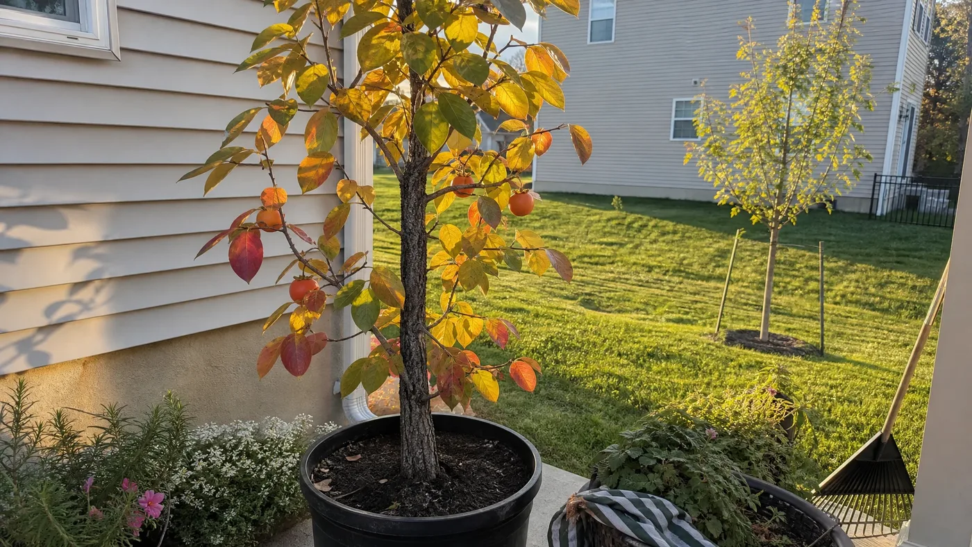 Growing American Persimmon Trees in Containers and Pots